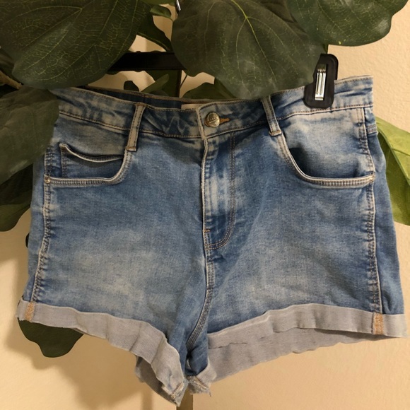 Zara Pants - TRD Denim Zara light blue jean shorts Size 6 Zara Pants - TRD Denim Zara light blue jean shorts Size 6